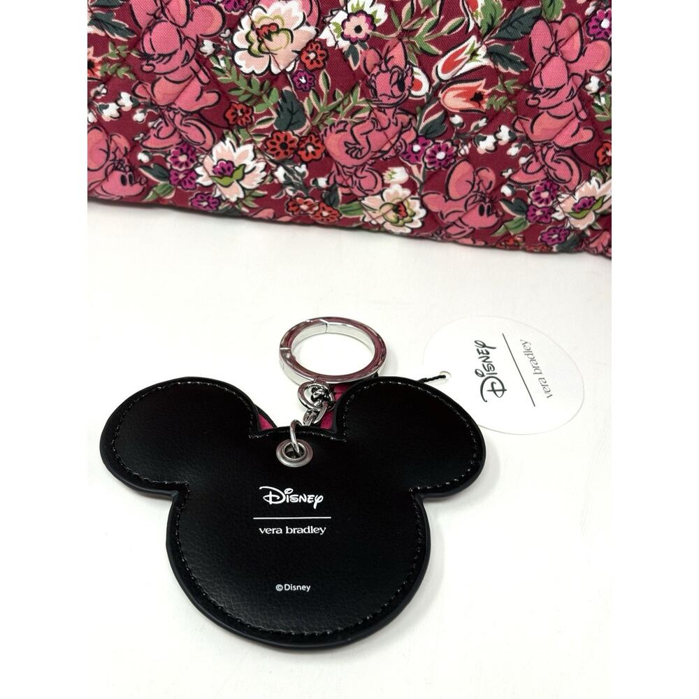 Vera Bradley Minnie Mouse Daisy Duck Hidden Hearts Lrg Backpack Bag Charm EXACT - Picture 8 of 16